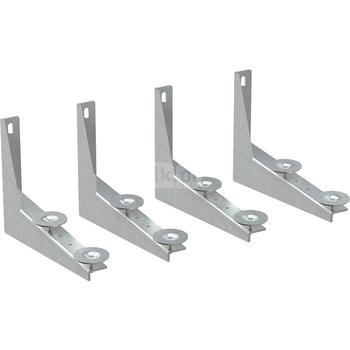 Zestaw kątowników montażowych Geberit do umywalki dla dzieci, do czterech baterii umywalkowych