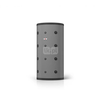 Zbiornik buforowy stojący WOLF SPU-2-500 480L, 3bar bez wężownicy, izolacja: pianka poliuretanowa, kolor: szary