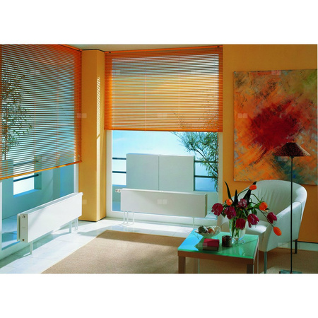 Grzejnik płytowy typ 22 KERMI Plan-V wym. 205 x 805 mm, kolor biały, moc 526 W