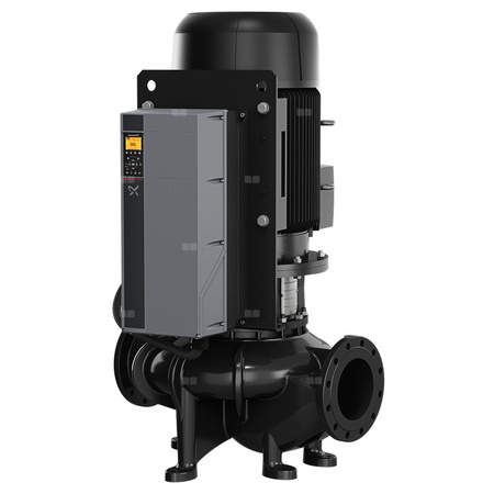 Pompa obiegowa GRUNDFOS TPE 150-340/4 typu in-line z silnikiem znormalizowanym 50 Hz, moc silnika 30kW 55 A PN 16 1465 obr/min