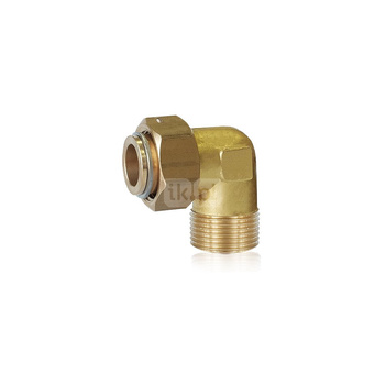 Półśrubunek kątowy FITTING STANDARD, mosiądz, 3/4'' (GW x GZ)