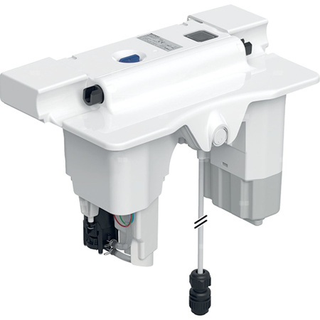 Jednostka funkcjonalna do urządzeń WC z funkcją higieny intymnej, do modelu ekspozycyjnego Geberit AquaClean Sela, biały matowy