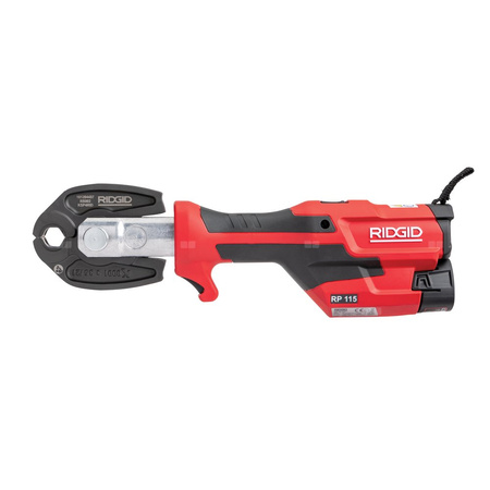 Zaciskarka RIDGID RP 115 (bateria litowo-jonowa) 12-32/12-28mm 12V + walizka + ładowarka + dodatkowy akumulator + szczęki U16-20-25