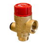 Zawór przelewowy AFRISO MS z wyjściem na manometr mosiądz 1,5 bar GW 1/2'' x 3/4''