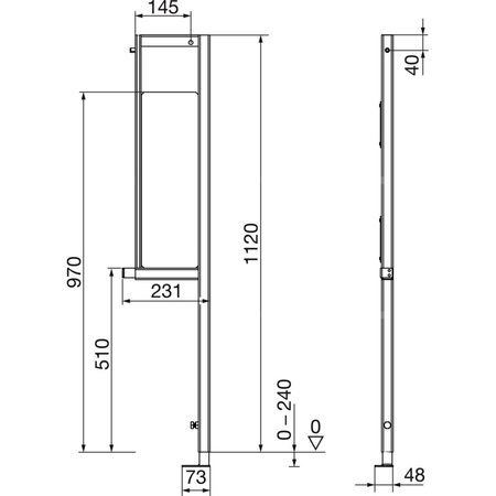 Element mocujący VIEGA 857071 stal antracyt ral 7016