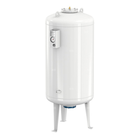 Naczynie wzbiorcze stojące FLAMCO MEIBES Airfix D-E-B, pojemność 120 l 6-, 16 bar / 120'C fi1 1/2'', kolor biały, do instalacji C.W.U.