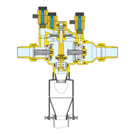Automatyczny zestaw do napełniania instalacji z zaworem antyskażeniowym typu BA 3/4''