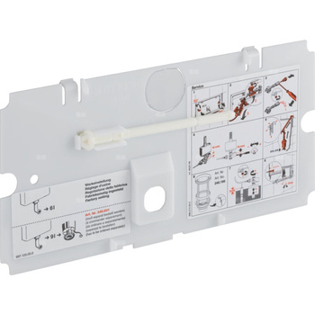 Płytka ochronna Geberit do spłuczki podtynkowej Twinline (UP130 / 110.800)