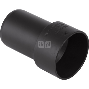 Króciec przyłączeniowy GEBERIT Silent-PP, PP / PP, 40 mm, DN 40 x 46 mm x DN 40 (końcówka wciskowa x mufa wciskowa)