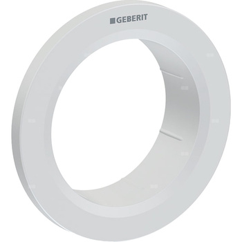 Rozetka Geberit do zdalnego uruchamiania spłukiwania typ 01, okrągły, przycisk meblowy: Chrom matowy / Z powłoką easy-to-clean