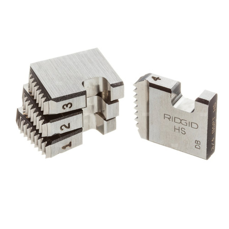 Noże do rur 3/4" BSPT, stal szybkotnąca, prawoskrętne, do głowic gwinciarskich 00-R, 11-R, 12-R, 0-R