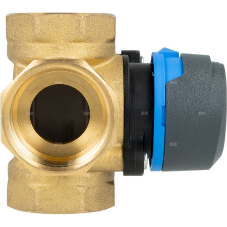 Zestaw regulacyjny ProClick: 4-drogowy obrotowy zawór mieszający ARV 485 ProClick, DN32, Rp1 1/4'', Kvs 18 m3/h + siłownik elektryczny ARM 343 ProClick