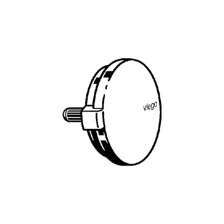 Pokrętło Visign M5/R5 nr wzoru 6162.12 wykonanie: chromowane