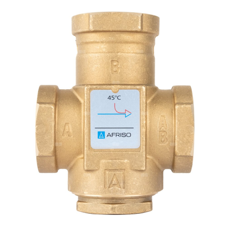 Zawór bezpieczeństwa AFRISO ATV 553 mosiądz GW x GW 1 1/4''
