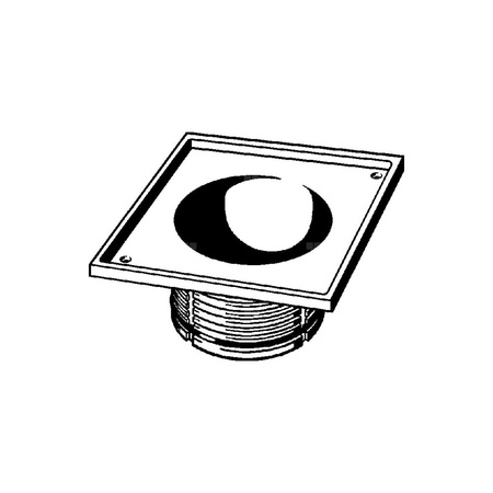 Advantix-nasadka bez rusztu nr wzoru 4912.2 L: 150 B: 150