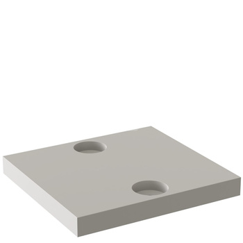 Płytka ślizgowa PEHD 75x100x15mm DN65 PEHD75