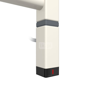 Grzałka TERMA One K30x30, 400W Tuba, Blush, kabel prosty bez wtyczki [srebrzysty, 1,5m, logo Terma, instr. TERMA]