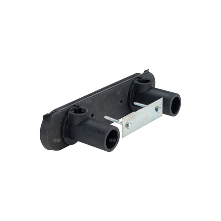 Izolacja naścienna VIEGA 1415 (model pojedynczy) tworzywo sztuczne, kolor czarny