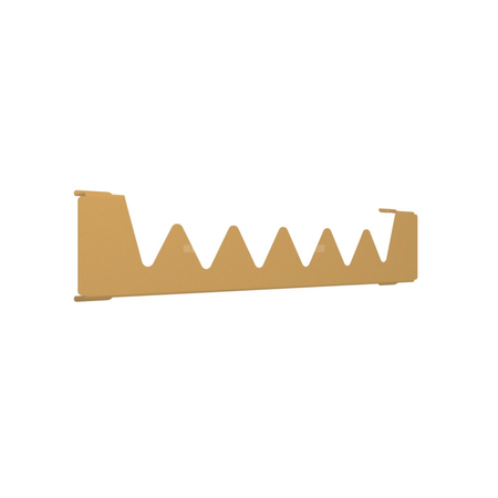 Wieszak TERMA HAPPY, Shark, 400 mm \ karton, RAL 1024