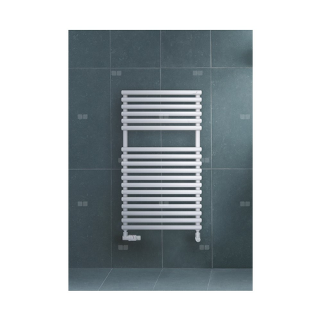 Grzejnik drabinkowy ZEHNDER Ovida Bow, wym. 1876 x 597 mm, kolor chrom, moc 742W