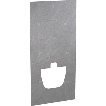 Okładzina przednia do modułu sanitarnego Geberit Monolith do wiszącej miski WC, 101 cm, szerokość mocowania WC 18 cm: Efekt łupka / Gres szkliwiony