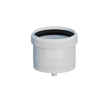 Denko PP z odskraplaczem DN60mm z uszczelką [EPDM]