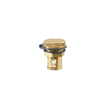 Adapter HydroPort z przyłączem 3/4" do spuszczania wody, odpowietrzania, napełniania i podłączania rurki impulsowej