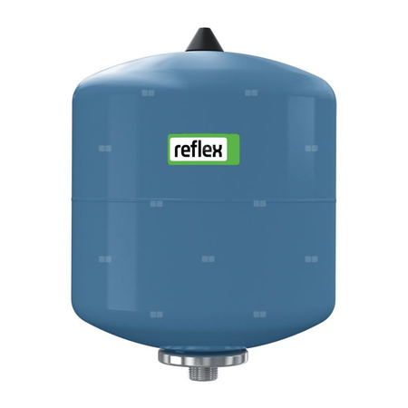 Naczynie wzbiorcze REFLEX DE 2, pojemność 2 l, 10 bar / 70'C, kolor niebieski, do instalacji  C.W.U.