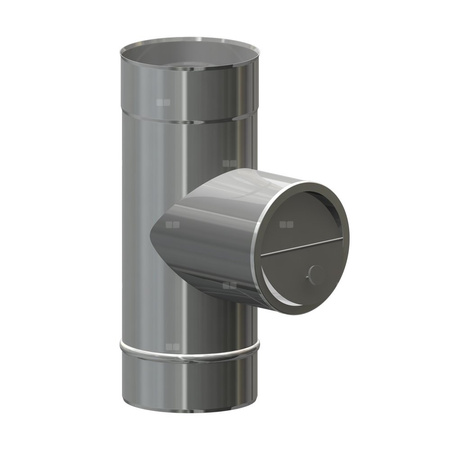 Trójnik pod regulator ciągu 90' MK ŻARY PR TR REG 150 mm x 150 mm x 150 mm