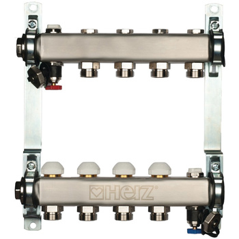 Zespół rozdzielaczy stalowych 5 elementów GV-TS