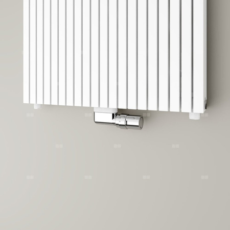 Grzejnik dekoracyjny Kermi®Carré Plus® 1600x415x86, 1334W, podł. 6998, RAL 9005 SFE