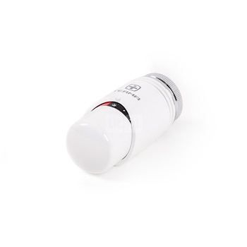 Głowica termostatyczna logo TERMA NOBLE DR, M30x1,5, Biały, (0707007T)