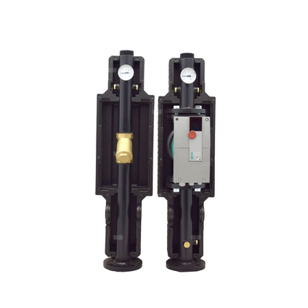 Grupa pompowa D-SA 250 - DN 40 (1 1/2”) z izolacją, bez pompy, dł. zabudowy pompy 250 mm