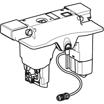 Jednostka funkcjonalna do Geberit AquaClean Sela: Biały-alpin