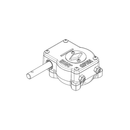 Przekładnia ślimakowa do DN 125-200 RB / DN 100-150 FB