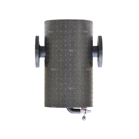 Filtroodmulnik koszowy FMK+ 300 – DN100 z wyposażeniem dodatkowym, z izolacją, malowany (z koszem filtracyjnym 500µm, zaworem spustowym i odpowietrznikiem ręcznym, z izolacją, malowany)