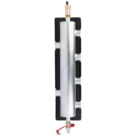 Sprzęgło hydrauliczne ocieplone BLH 850 z rozdzielaczem, 70 kW, 6x GW G1'', 2x GW G1/2'', odpowietrznik automatyczny, zawór spustowy