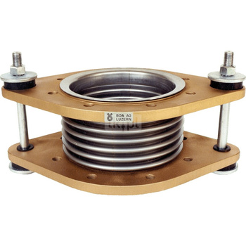 Kompensator stal nierdzewna, przył. DN 100 dł.210mm szer.220mm V 4A DN 100 WILO