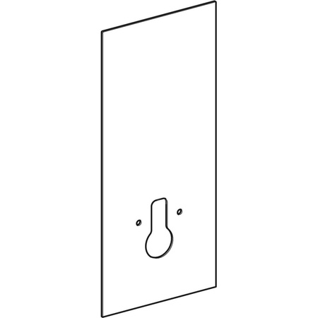 Okładzina przednia do modułu sanitarnego Geberit Monolith do wiszącej miski WC, 114 cm: Efekt łupka / Gres szkliwiony