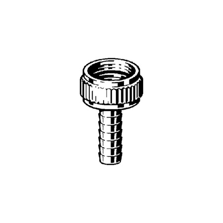 Złącze do podłączenia węża VIEGA 1814 mosiądz chrom Gwint wewnętrzny 3/4'' (uszczelnienie czołowe)