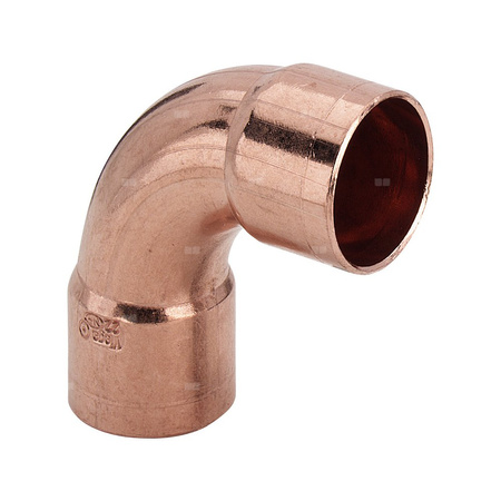Łuk 90' VIEGA 95002A jednoczęściowy, Cu / Cu, 16 mm (lw x gw)