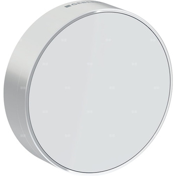 Rozetka funkcyjna Geberit Split do zestawu odpływowo-przelewowego: biała, chrom błyszczący