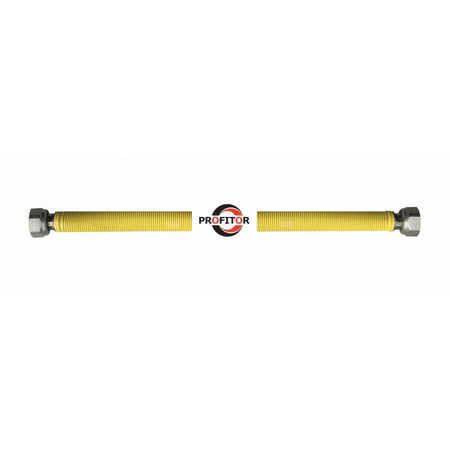 Giętki rozciągliwy przewód do gazu KAS-FLEX 1/2'' FF L750-1500