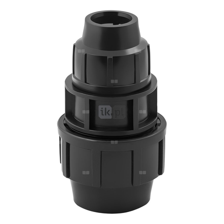 Złączka skręcana redukcyjna do rur PE PN16 50 x 25 mm