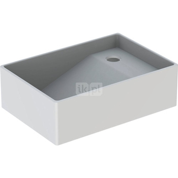 Gipsowy zlew Geberit Publica, górna część: 78x23.5x51.5cm,