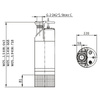 Pompa zanurzeniowa do ścieków WILO Padus PRO M05/T039-540/A aluminium 3x 400V, moc 4.6W 50 Hz