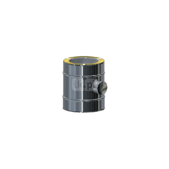 Rura z króćcem 64 x 4 MK ŻARY ST RTM 250 mm, długość 250 mm
