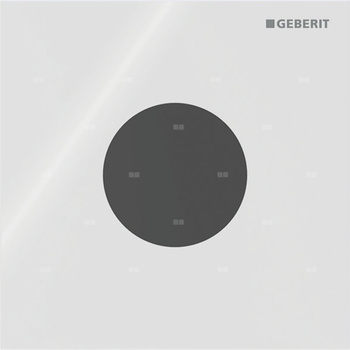 Płyta przykrywająca Geberit typ 40, okrągła: Biały