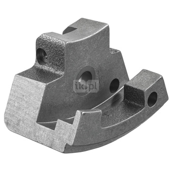 Element zamykajający zmontany