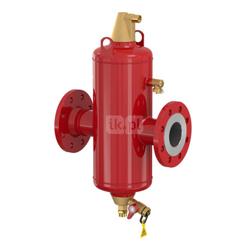 Flamcovent Clean Smart 125S separator powietrza i zanieczyszczeń, spawany
